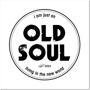 Just An Old Soul - Oliver Anthony Posters and Art